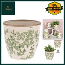 Elegant ceramic clematis - ceramic,