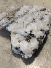 high grade gold ore from