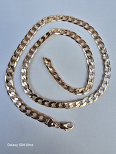 18ct Rose Gold Plated Chunky