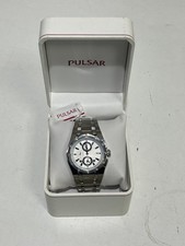 Pulsar Men's YM62-X185 Chronograph Steel Watch New (BN1)