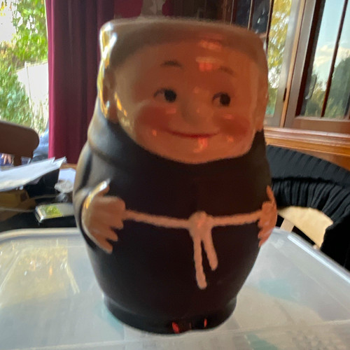 Figural monk novelty - figural,