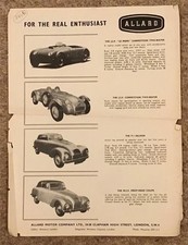 ALLARD CAR RANGE Sales