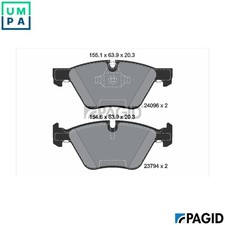 BRAKE PAD SET DISC BRAKE