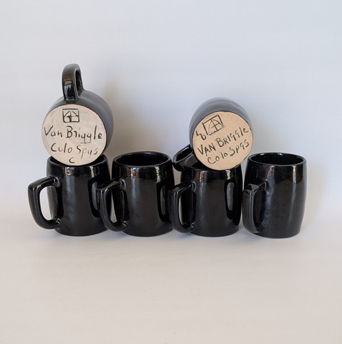 Vintage glazed black van - vintage,