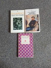 X3 D H Lawrence Books