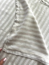 Table Runner - Vintage French linen Fabric - Used - Good Condition