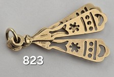 1.21g 9ct Yellow Gold 4 Part