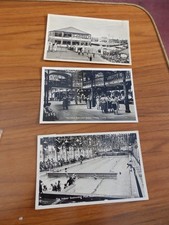 3 Black & White Postcards BUTLIN'S HOLIDAY CAMP CLACTON  Swimming pool ballroom