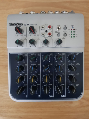Subzero mix06usb channel - subzero, sz-mix06usb