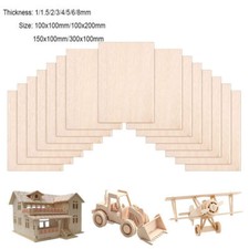 Balsa Wood Sheets Blocks Model