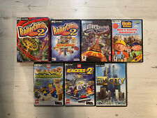 PC Games Bundle For 3+ Kids Roller Coaster Sim City Lego Bob The Builder
