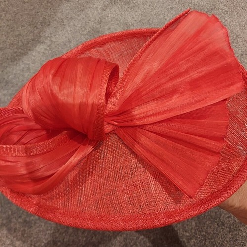 Women red fascinator - women's,