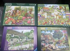 Ravensburger & Falcon 4 X 1000 Piece Jigsaw Puzzle Bundle Ex Quality