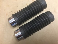 Suzuki GT750 GT 750J Yoke Chrome Covers & Fork Gaiters