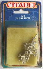 Rare Citadel Miniatures Warhammer Fantasy Halfling Militia Unopened Blister Pack