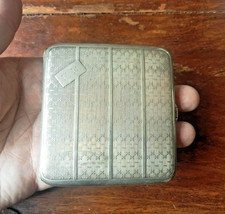 Vintage 1930s Engraved Alpacca