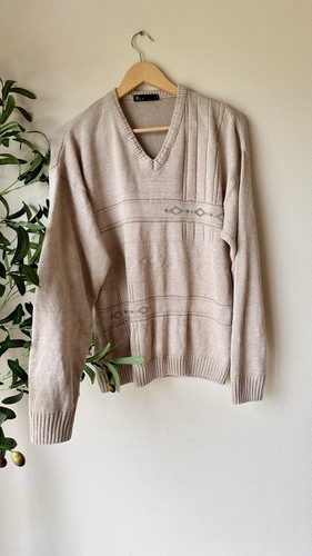 Vintage bhs mens neck - v,