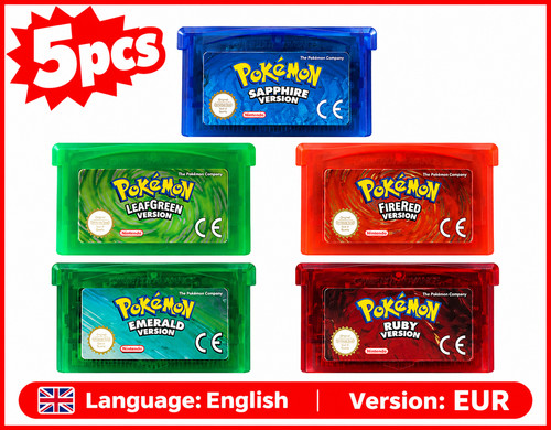 Pokemon leafgreen game card - pokemon,