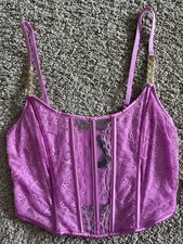 Victoria secret rhinestone corset Large