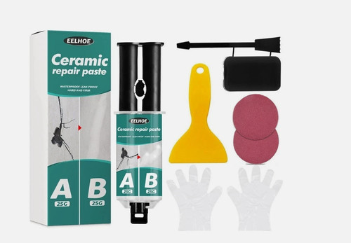 Bath white enamel repair fix - bath,