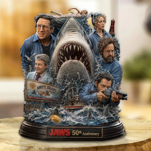 Jaws 50th anniversary custom - jaws,