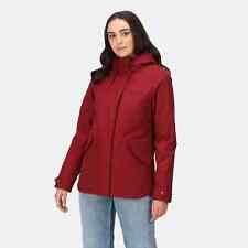 Regatta Womens Insulated Waterproof Jacket Ladies Red Rain Coat RRP 120