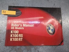 BMW Owners Riders Manual Book