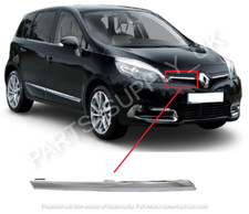 NEW FOR RENAULT SCENIC 2013-2016 FRONT BUMPER UPPER GRILLE CHROME TRIM RIGHT