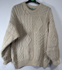 Aran Crafts Jumper Mens Large