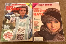 Vintage Mon Tricot magazines x