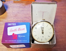 Vintage/Classic Smiths Wind Up Alarm Clock (still in box)