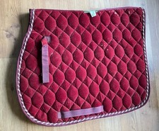 Loveson red saddle pad pony /