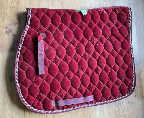 Loveson red saddle pad - , pony