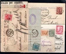 Italy postal history covers - postal,