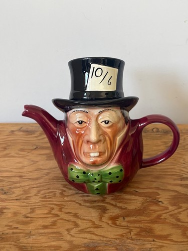 Tony wood mad hatter teapot - tony,