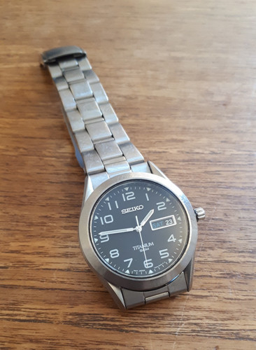 Vintage seiko titanium quartz - vintage,