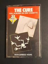 Cure - Faith/Carnage Visors Two Albums On One Cassette Tape FIXC006