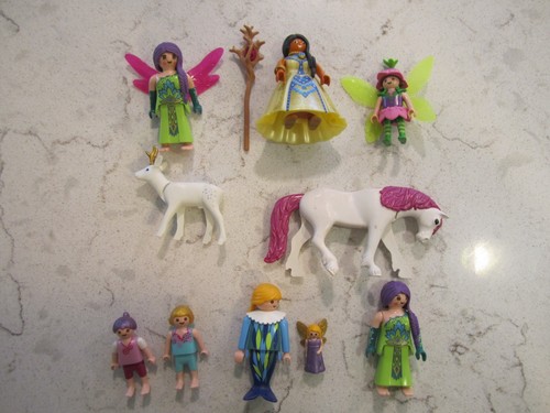 Lot playmobil figures - 10,