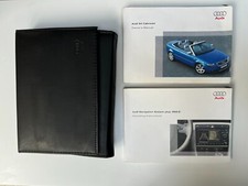 AUDI S4 CABRIOLET OWNERS MANUAL & AUDIO HANDBOOK & WALLET (04/2005)