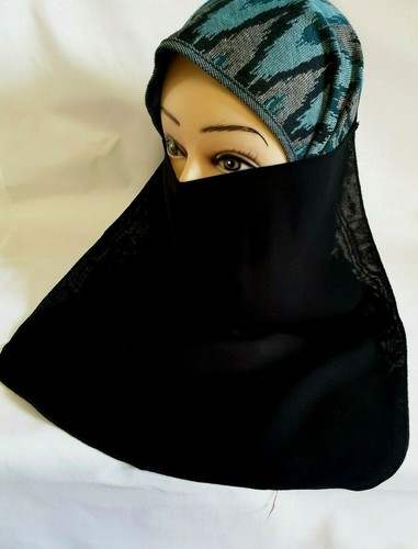 Niqab face veil half - niqab,