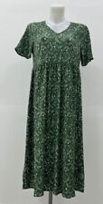 Ladies Ex Bonmarche Smock Floral  Print Midi Dress Size 10-24
