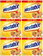 6 x Weetabix 72'S