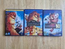 Lion King DVD Bundle 1 1/2