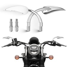 Pair Motorcycle 10mm Teardrop