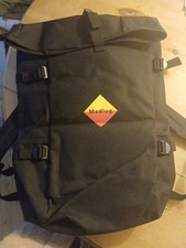 Madlug Black Rolltop  Rucksack