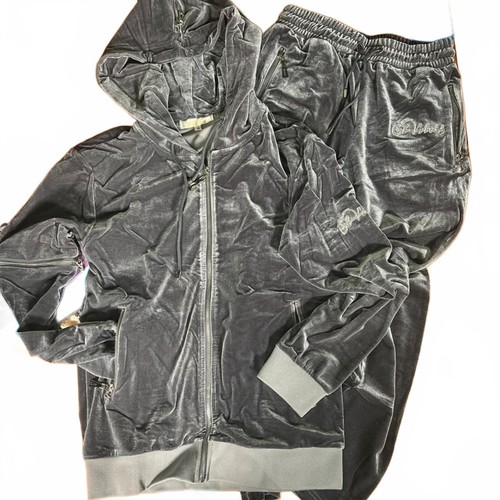 Grey velour unisex - el,