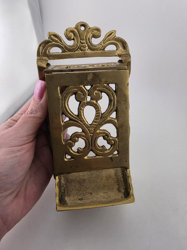 Antique cast brass wall - antique,