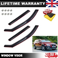 Wind Deflectors | For Volvo V70 / XC70 MK3 (2007-2017) 5-Door Estate 4pc Set