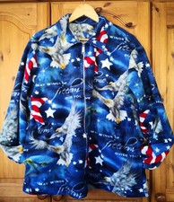 Patriotic American Flag Eagle