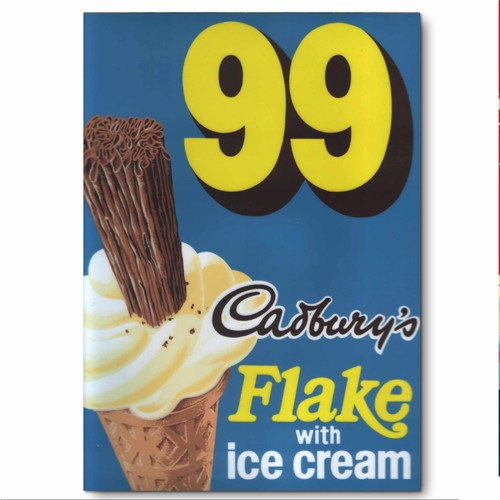 Cadburys flake ice - flake,